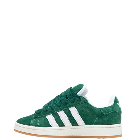 adidas campus wit met groen